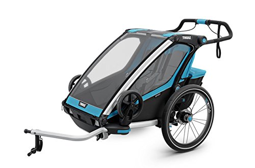 Thule Chariot Sport 2 (Zweisitzer), Blau